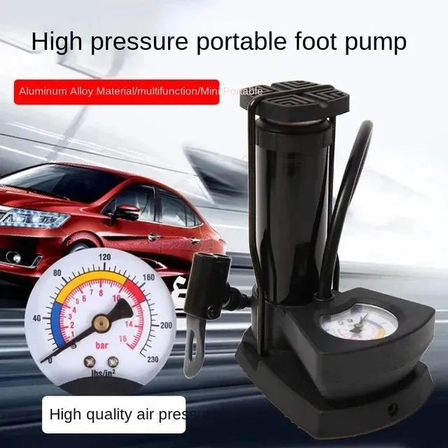 Bike, Duty Car, Global availability Random Ball, Foot Pump - Invitation-only deal Inflatable Foot Pump Heavy Toys, Mini Pump for Color Pressure Scooter, High Air