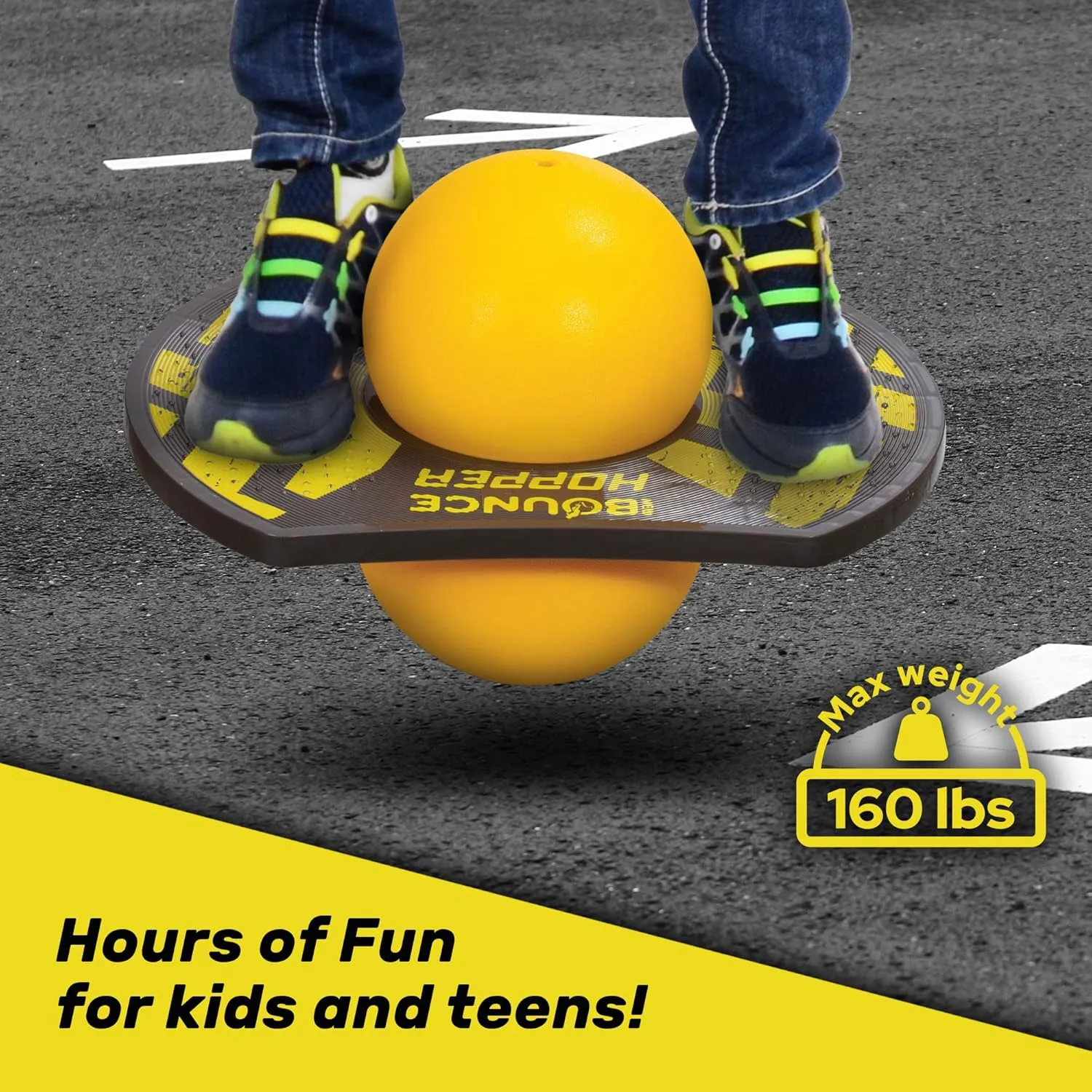 Birthday Gifts - Pogo Balance Bounce Ball New Bounce Pogo Ball for Kids ?C Trick Pogo Board for 7, contemplate snake stability blues topical 8, 9, 10 Year Old Boys, Outdoor 