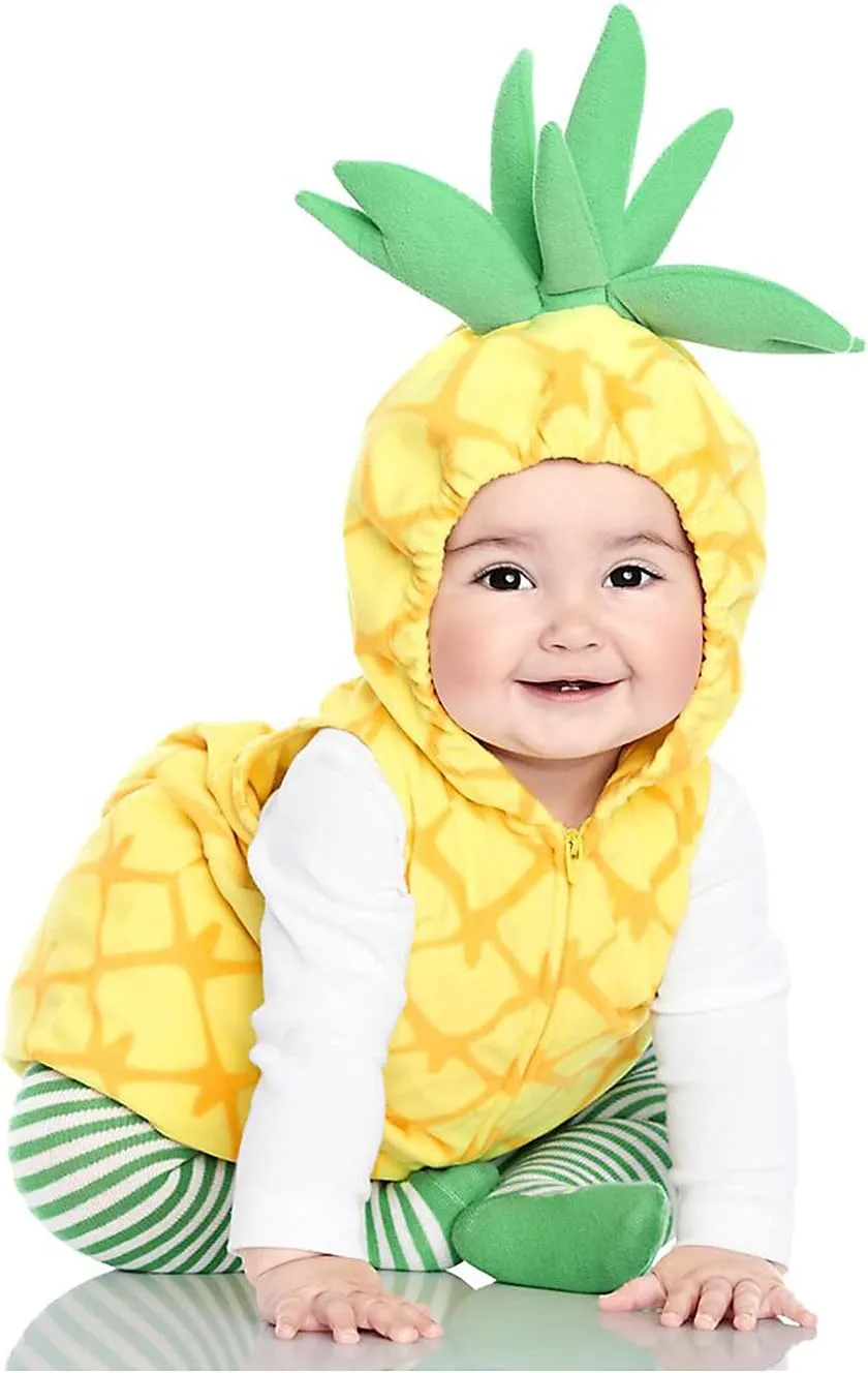 bleak appetite Romper Short Halloween Costume Hoodie Winter Jumpsuit Baby Girls Boys Animal Cosplay Outfit Avocado 