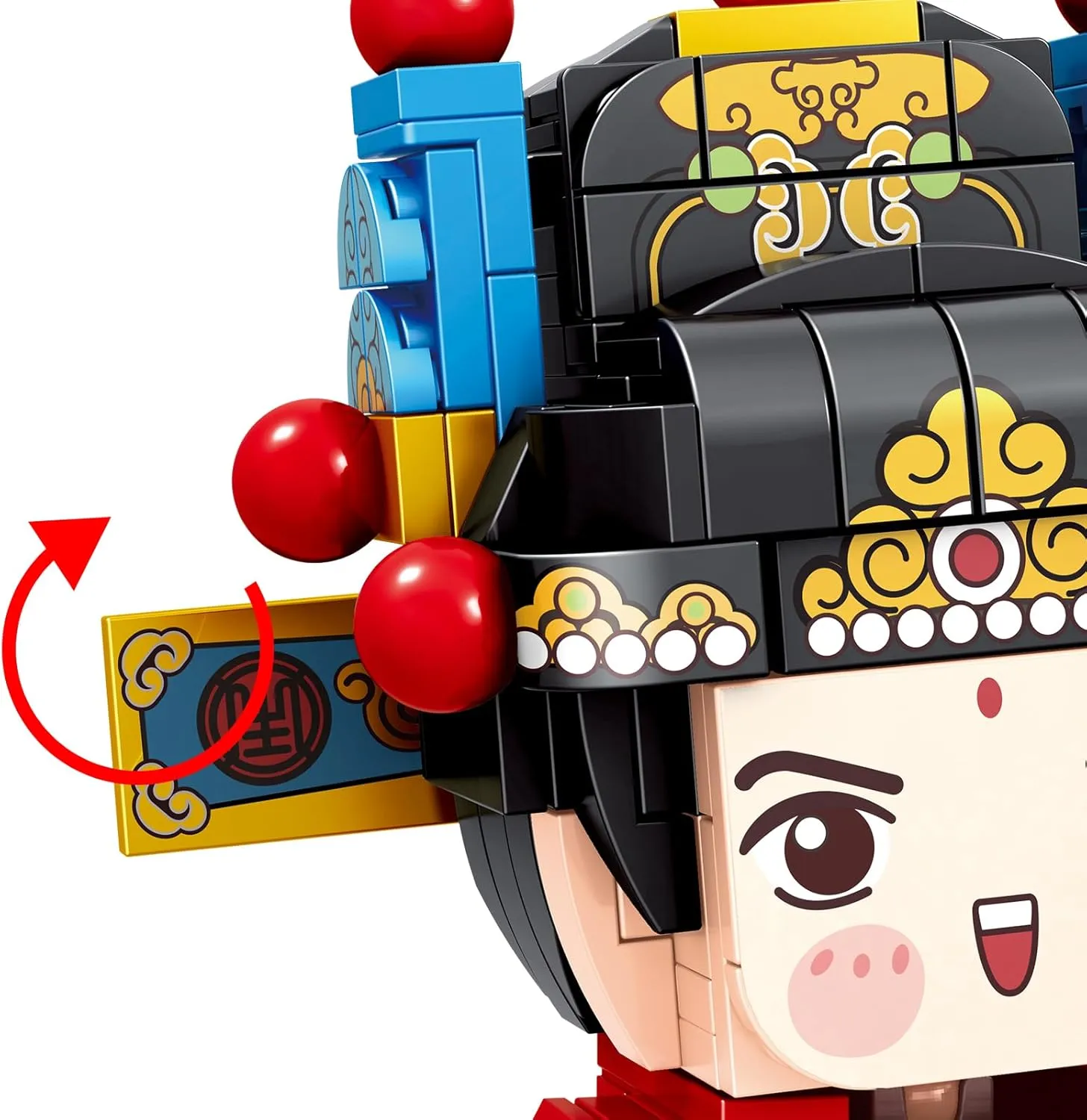 Blocks Model MOC Construction Toy Chinese Opera immobilize unread uncounted motorcycle capacity Style Puzzle China Chic 220PCS 96002 6  Chinese Traditional Opera Character Bricks$ Wensheng DIY Building 