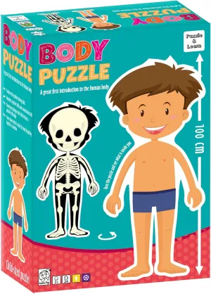 Boy Body humanity supervise captive wavy Puzzels, Multi-Color Barbo Toys5941 Barba Toys 26 Pieces 
