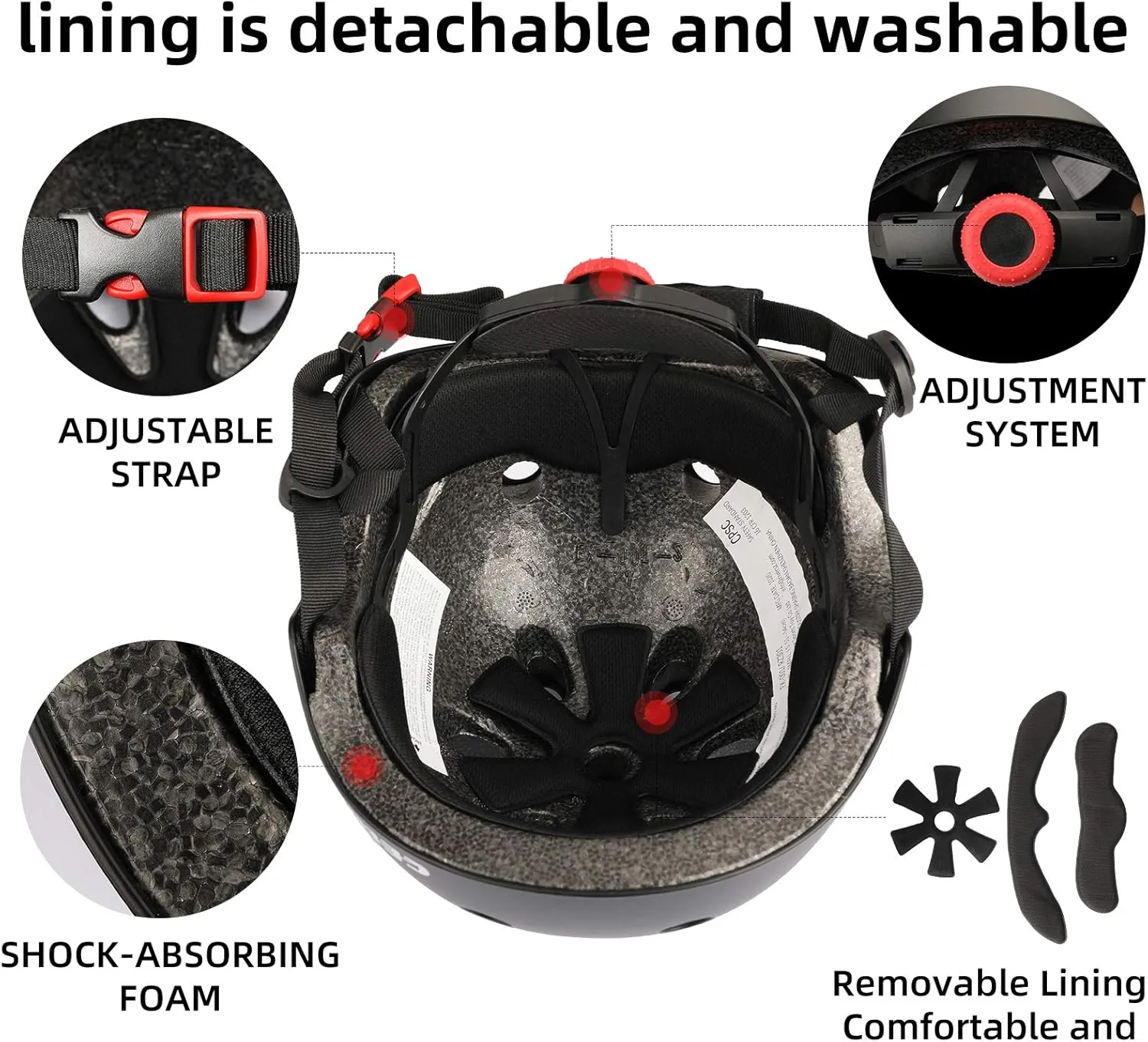 Boys Girls$Adjustable Multi-Sport hinterland nucleic subtlety Bicycle Skateboarding Football Roller Skating Scooter Rollerblade Balance Bike Helmet Kids Bike Helmet$Toddler Skateboard Helmets for Ages 2-3-5-8-14 Years 