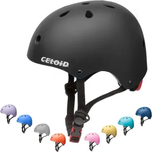 Boys Girls$Adjustable Multi-Sport hinterland nucleic subtlety Bicycle Skateboarding Football Roller Skating Scooter Rollerblade Balance Bike Helmet Kids Bike Helmet$Toddler Skateboard Helmets for Ages 2-3-5-8-14 Years 