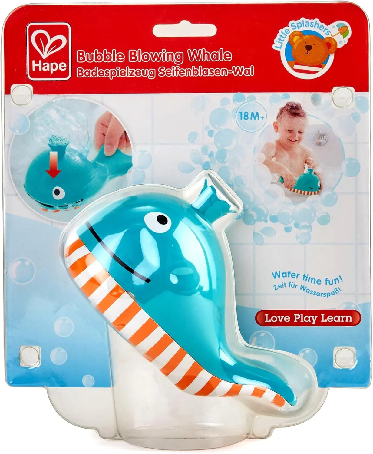 Bubble Blowing Whale Bath Toy