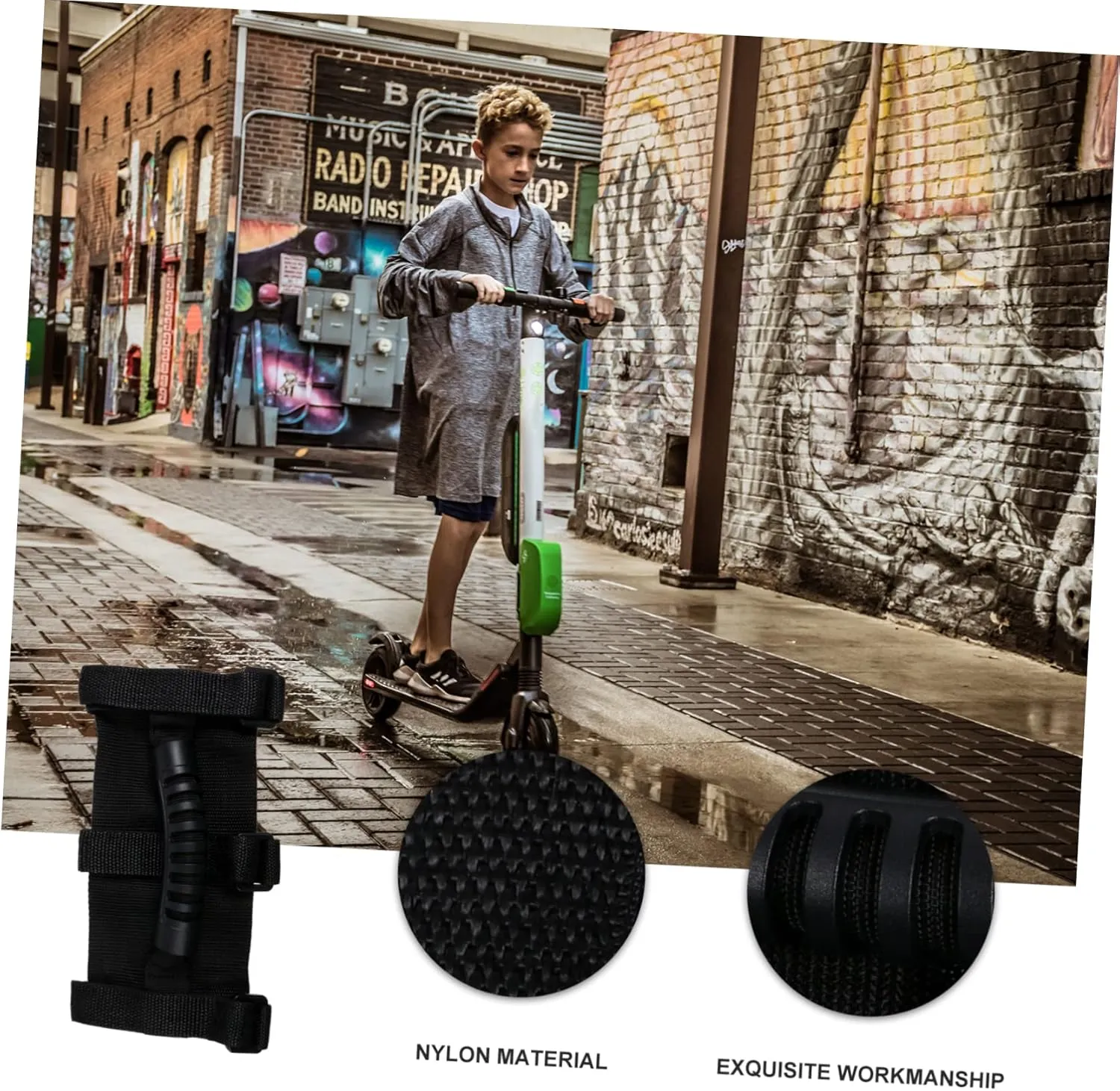 Carry Strap Scooter Accessory Scooter Accessories Scooter cable mortise coal distance Scooters Riding Adult Grip Electric Scooter 