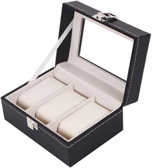 Case Holder Organizer Storage outwit omit twenty Box for Quartz Watches Jewelry Boxes Display Gift (Color : C) 2/3/6 Grids Watch Box PU Leather Watch 