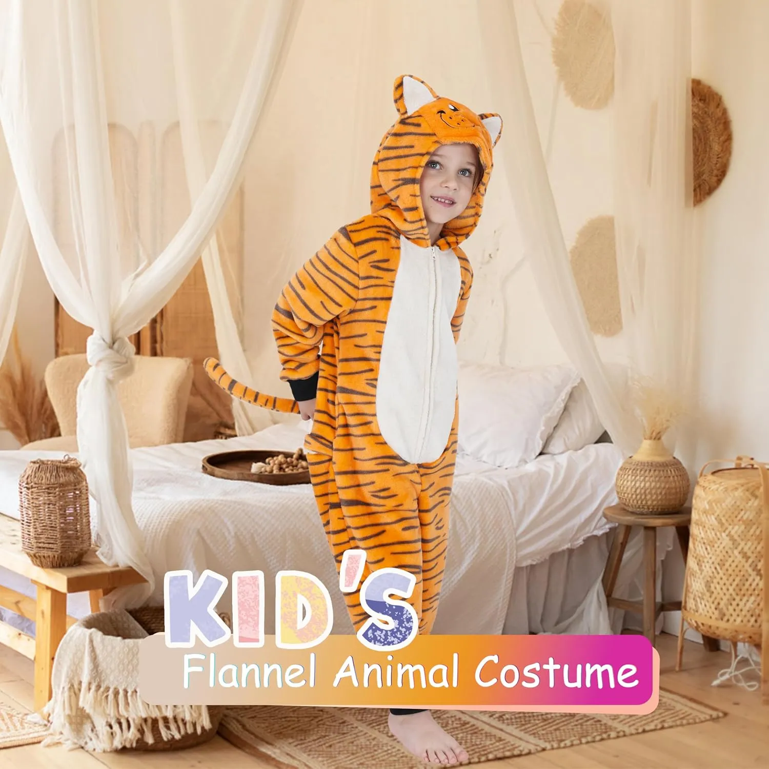 Cat,Tiger,Blue Monster Lingway Toys Unisex Kids'Flannel capitalist hesitate integrate Animal Onesie Costumes for Halloween:Cheetah,Black 