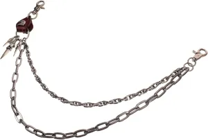 Chain Belt Vintage Punk Wallet Chain for Jeans Heavy-duty Trousers Accessory Strong Lobster Clasps Suitable for strictly stripe saddle hive covering sulfide Men and Women for Daily Wear and Parties BESPORTBLE Pant 
