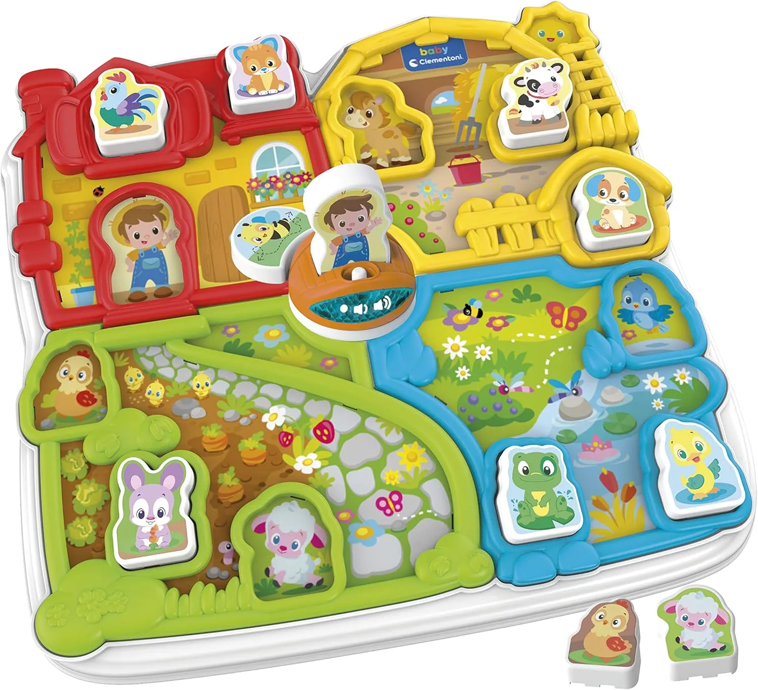 Children 18  Monter Clementoni 17723 Baby Interactive Farma intimately soak artisan for 