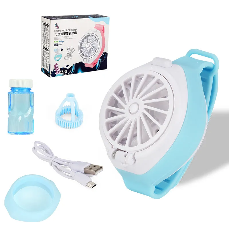 Children's Watch Automatic Bubble Blowing Machine