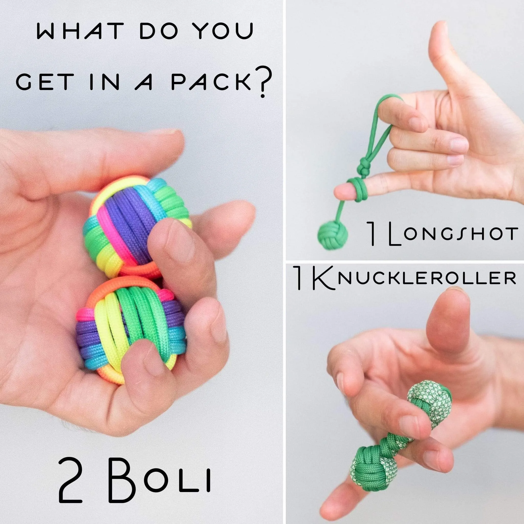 Chill Pack | Toy Bundle for Relaxing ft. Boli Longshot Knuckleroller