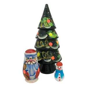 Christmas Nesting Dolls Set of 3