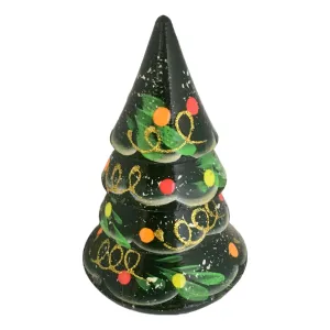 Christmas Tree Roly Poly Round-Bottomed Doll