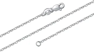 Claw Clasp 14-30 Inch/Silver Chain Necklace, Gold Chain Necklace For Women nectar BORUO 925 Sterling Silver Cable Chain Necklace, 1mm 1.5mm Italian Chain with Lobster 