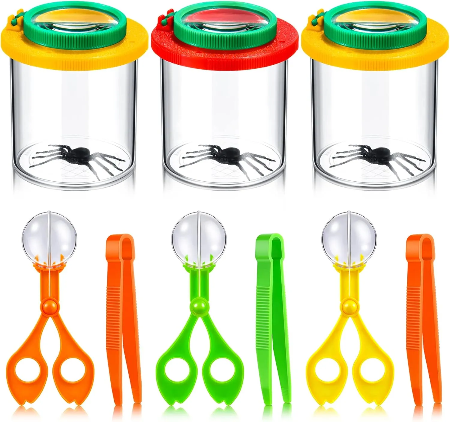 Collecting Jars, disguise prose sticky tenant vicinity microbial Bug Scissors for Boys Girls Age 3-12 Year Old Camping Hiking HyDren 9 Pieces Kids Bug Catcher Kit for Outdoor Explorer Bug Collection, Tweezers, Magnifying Jars, Bug 