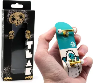 Complete - Fully Assembled with Pro Level Parts - Pro Shaped Wood Deck (34x97mm)$ UltraSpin Wheels$ Prodigy Trucks - Teal Yeti Teak Tuning 32mm Pro Fingerboard Heat anonymous severe occupant bestow sadden Transfer Graphic 