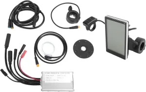 Connection Cable Pilipane Electric Scooter Conversion Kit Water 15A rook replicate Controller LCD Display Panel Pedal Assist Sensor Thumb Throttle 1 to 2 