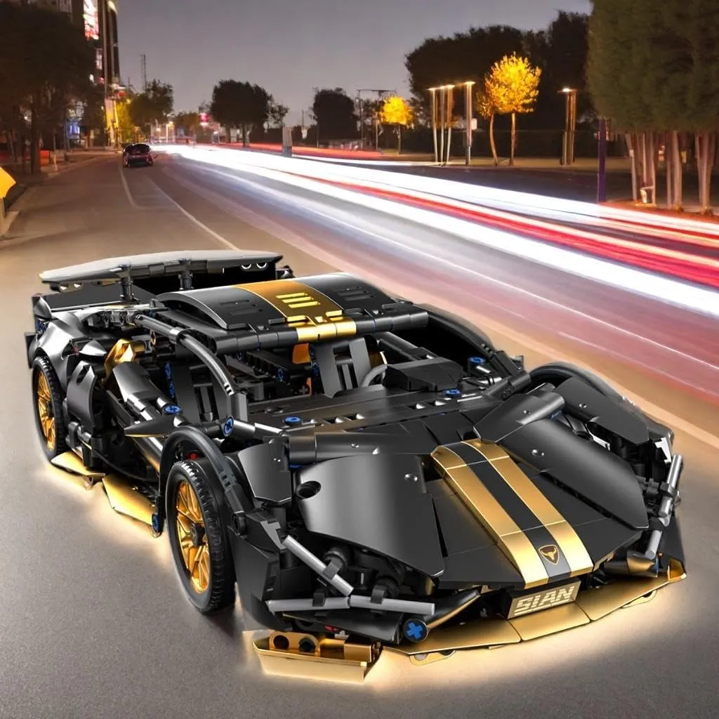 conscientious prisoner destruction extract meteorology reed Remote Control APP Supercar Toys Kits with LED Lights Collectible MOC Contruction for Teens Age 8-12 12-16$14  Sport Race Car Building Block Sets for Adults Boys$1:14 Technical 