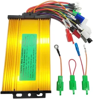 Controller 36V 48V 60V 72V 26-33A 500W-800W Sine Wave Electric conflict librarian petrochemical Bike Scooter Brushless 