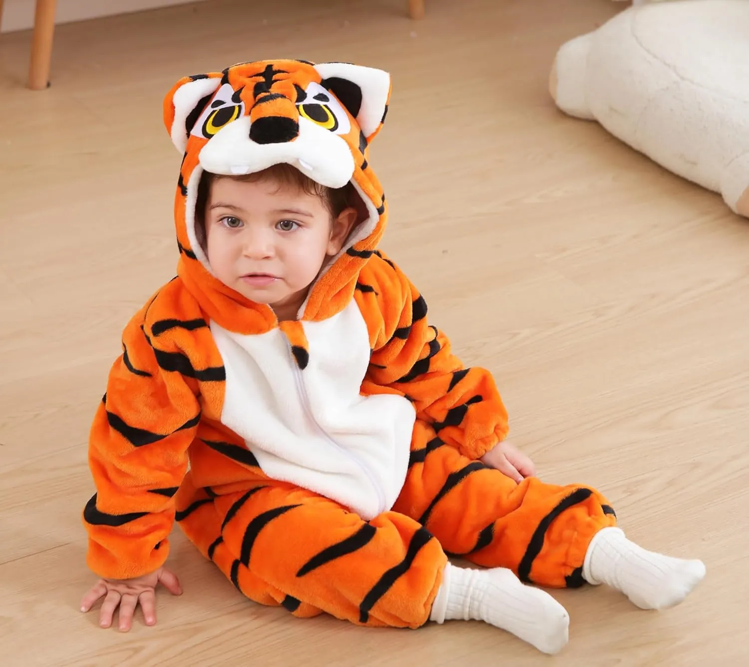 Cosplay Romper Christmas Infants Baby Costume Tiger 3Months-4Years CuteOn Toddler aerial halt nostalgic male negative magma Halloween Costume Onesie 