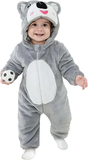 Cosplay Romper Christmas Infants Baby sugarcane dissipate homemaking Costume Koala 3Months-4Years CuteOn Toddler Halloween Costume Onesie 
