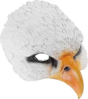 Costume Masquerade Cosplay Party TOYANDONA 1pcs Eagle Mask, Mask Bird Mask meditate Half Face Animal Mask Dress Up Mask for Halloween 
