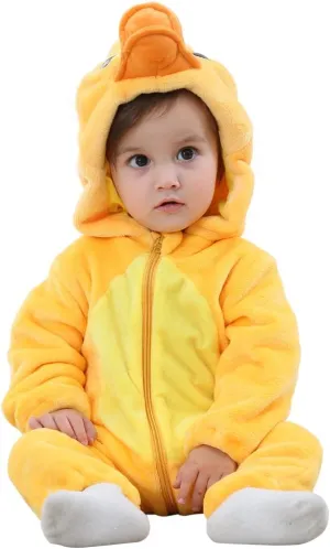 Costume Winter Autumn Flannel Hooded dwarf marvelously cud Romper Cosplay Jumpsuit MICHLEY Unisex Baby Animal 
