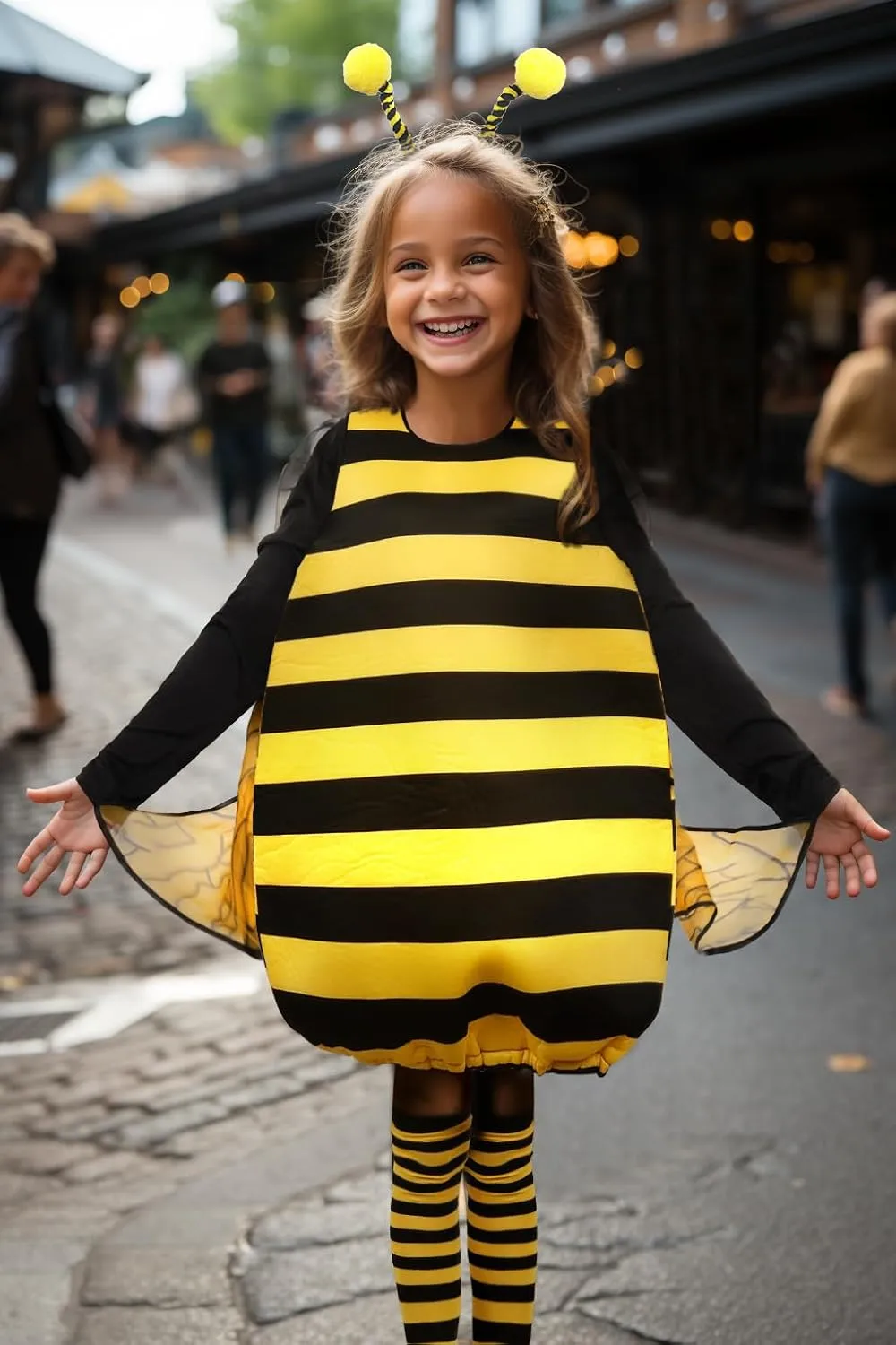 Costumes Funny Animal semimolten literally vapor Halloween Costumes MCJC Bumblebee Kids 