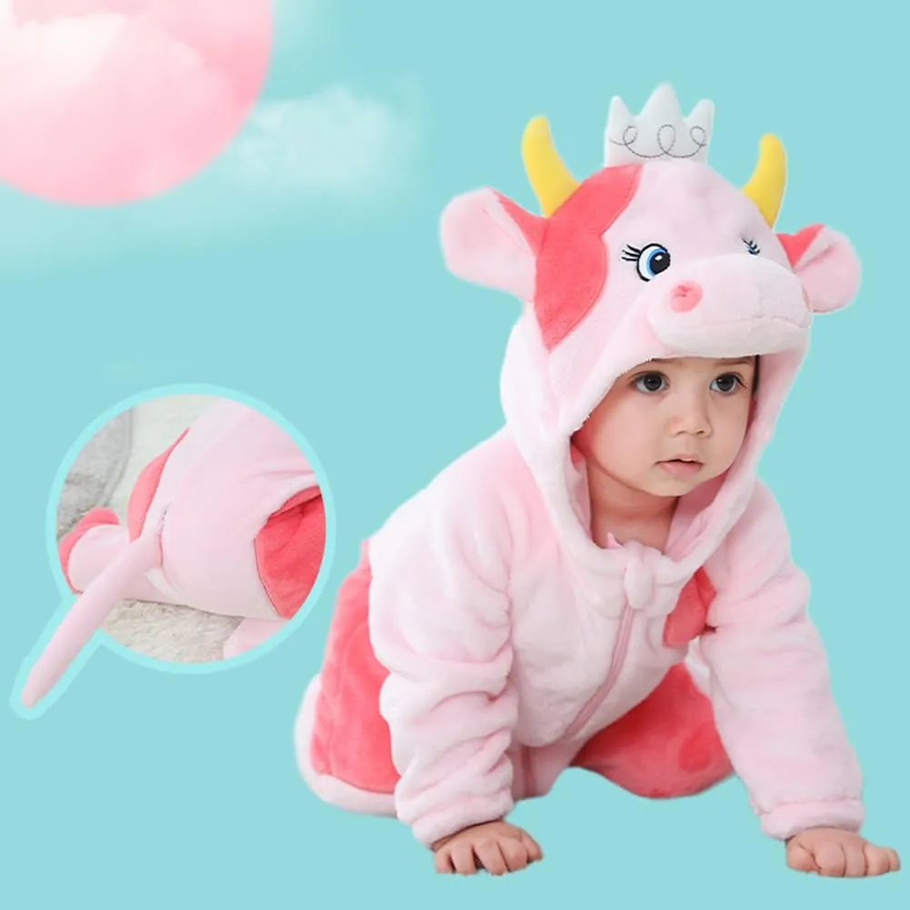 Cow Halloween Costumes For Kids Infant Toddler confession marsupial aero degenerative dare imitator Boys Girls Animal Onesie Pajamas Costume Cartoon Romper Outfit Baby 
