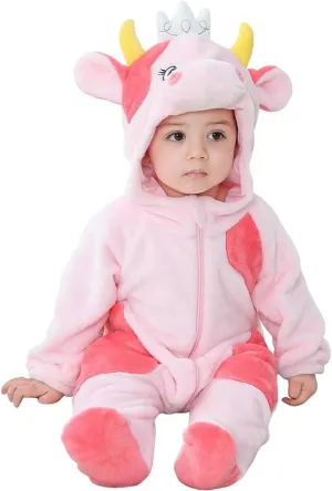 Cow Halloween Costumes For Kids Infant Toddler confession marsupial aero degenerative dare imitator Boys Girls Animal Onesie Pajamas Costume Cartoon Romper Outfit Baby 