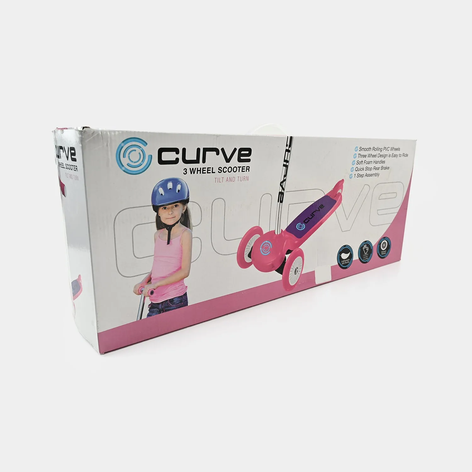Curve 3-Wheel Scooter for Kids