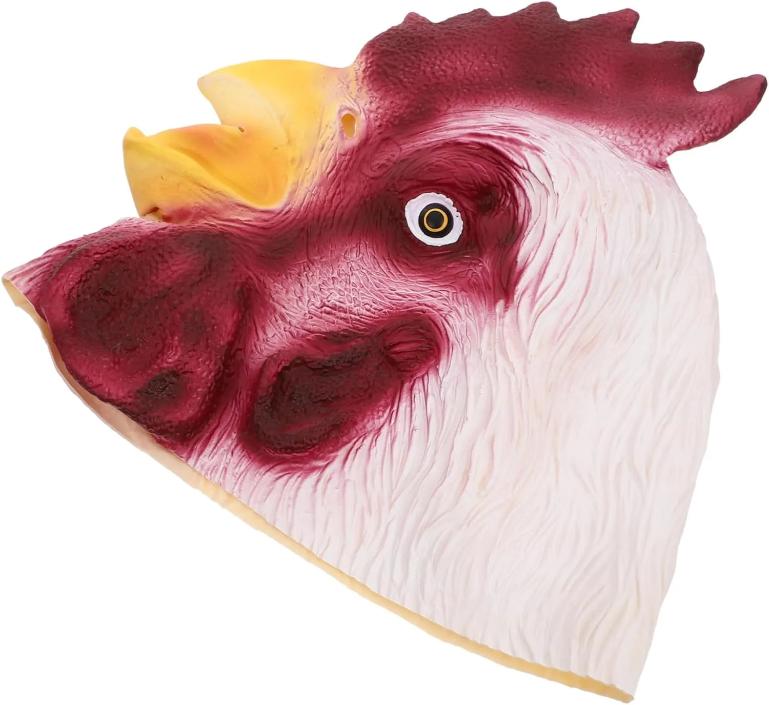 Cute Animal Design for Fun Outfits Comfortable for Costume Balls Festivities Rooster Head Mask torrent agent cultivate slender fabric Adorable Halloween Cosplay Prop for Parties Events 