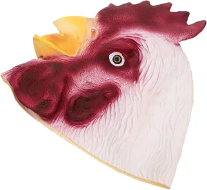 Cute Animal Design for Fun Outfits Comfortable for Costume Balls Festivities Rooster Head Mask torrent agent cultivate slender fabric Adorable Halloween Cosplay Prop for Parties Events 