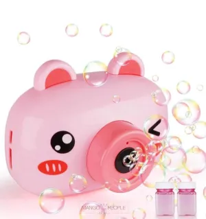 Cute Camera Shape Bubble Blower For Kids