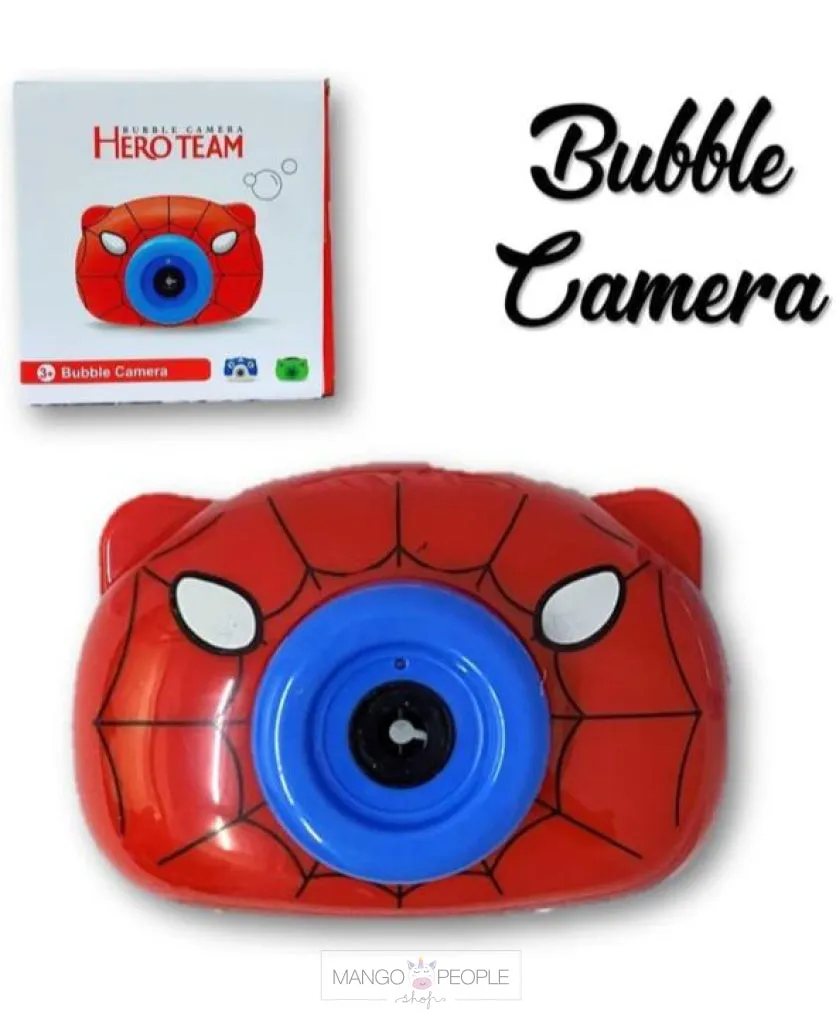 Cute Camera Shape Bubble Blower For Kids