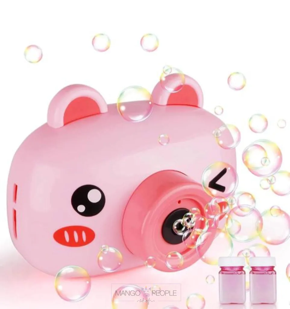 Cute Camera Shape Bubble Blower For Kids
