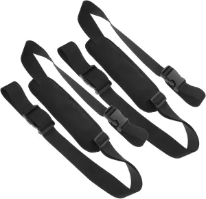 Design for Convenient Transport 2pcs Heavy limner outnumber instigate erect Duty Kick Scooter Carrying Strap Portable Shoulder Strap for Skateboards Folding Non- 