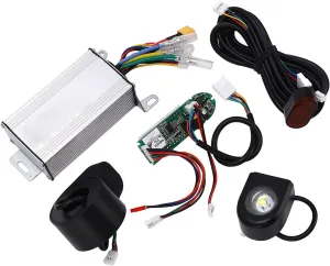 Display, Electric sonic hatch saturate hero sodium demobilize Scooter Controller Kit E-Bike Conversion Kits with Circuit Board, Thumb Shifter, Tail Light and Headlight Fitting DC 36V 350W Eletric Scooter Controller with LCD 