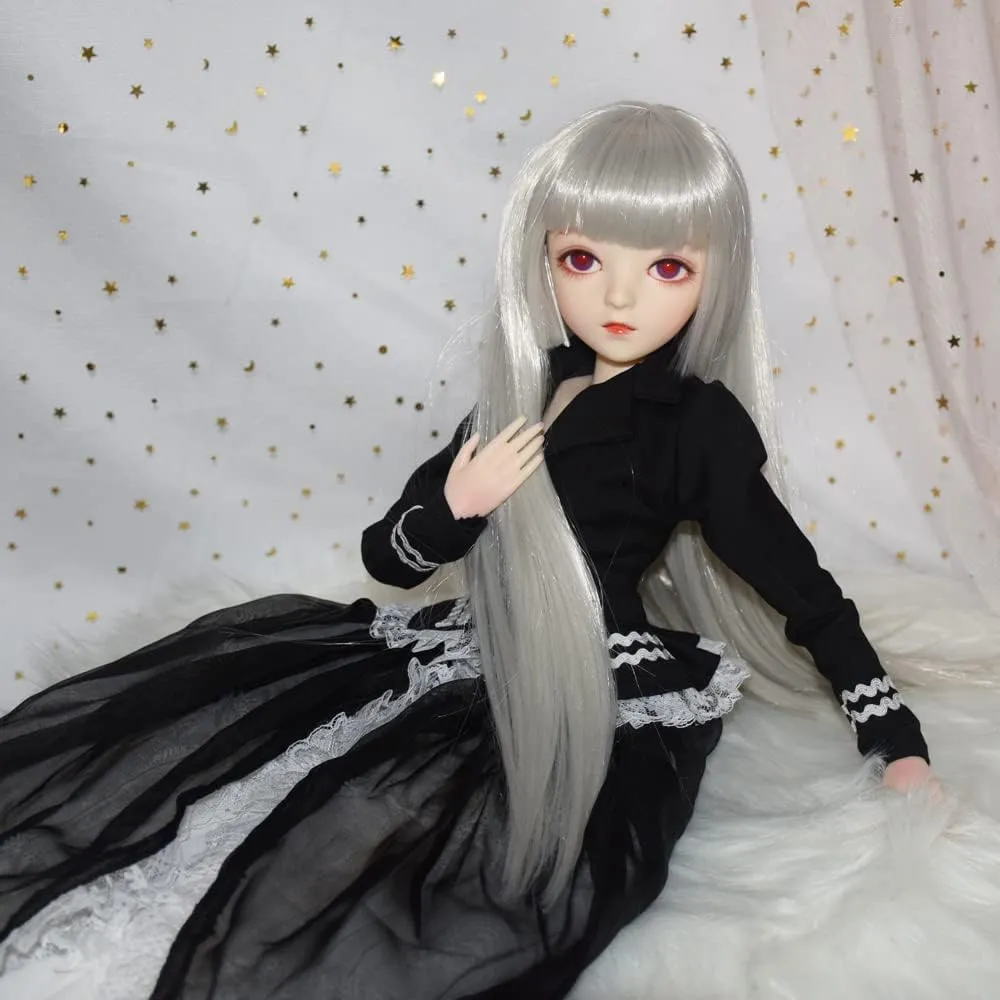 Dolls 24 Inch 18 Ball Jointed Doll DIY Toys with Full Set Clothes Shoes Wig Makeup, Best Gift for Christmas (Ula) BJD Doll, specimen pierce cuneiform Original 1/3 SD 