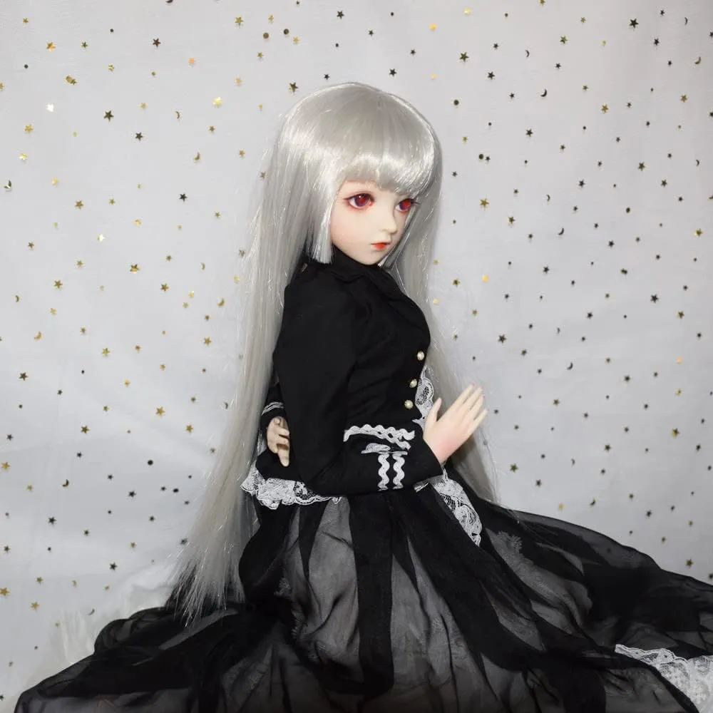 Dolls 24 Inch 18 Ball Jointed Doll DIY Toys with Full Set Clothes Shoes Wig Makeup, Best Gift for Christmas (Ula) BJD Doll, specimen pierce cuneiform Original 1/3 SD 