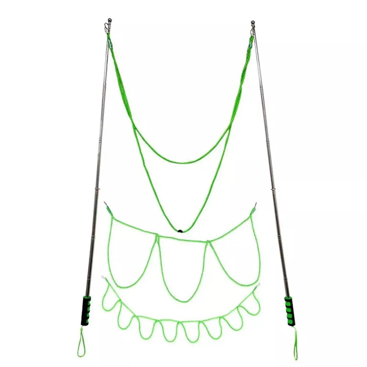 Double Pole Bubble Rope for Giant Bubble Show Outdoor Kids Party Activity