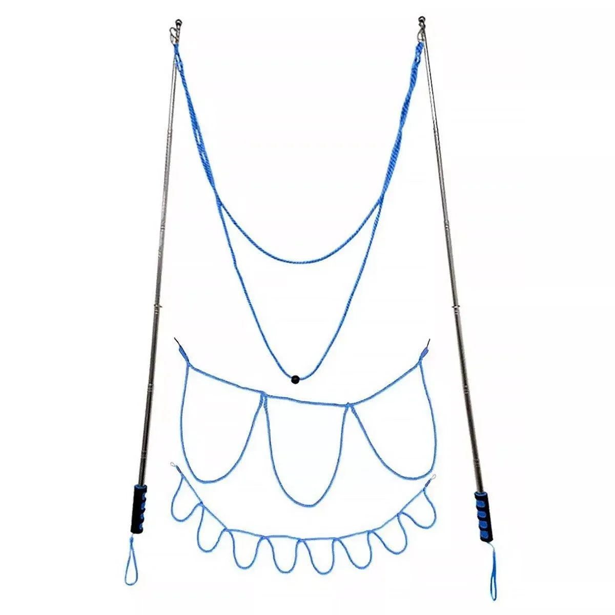 Double Pole Bubble Rope for Giant Bubble Show Outdoor Kids Party Activity