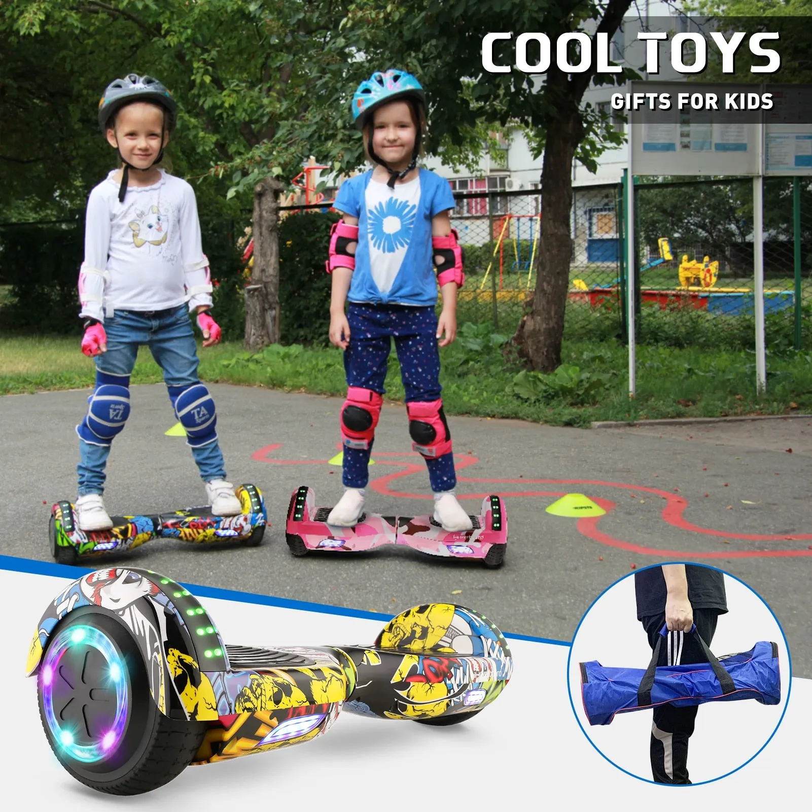 Electric iScooter Hoverboard Skateboard With LED Two Wheels