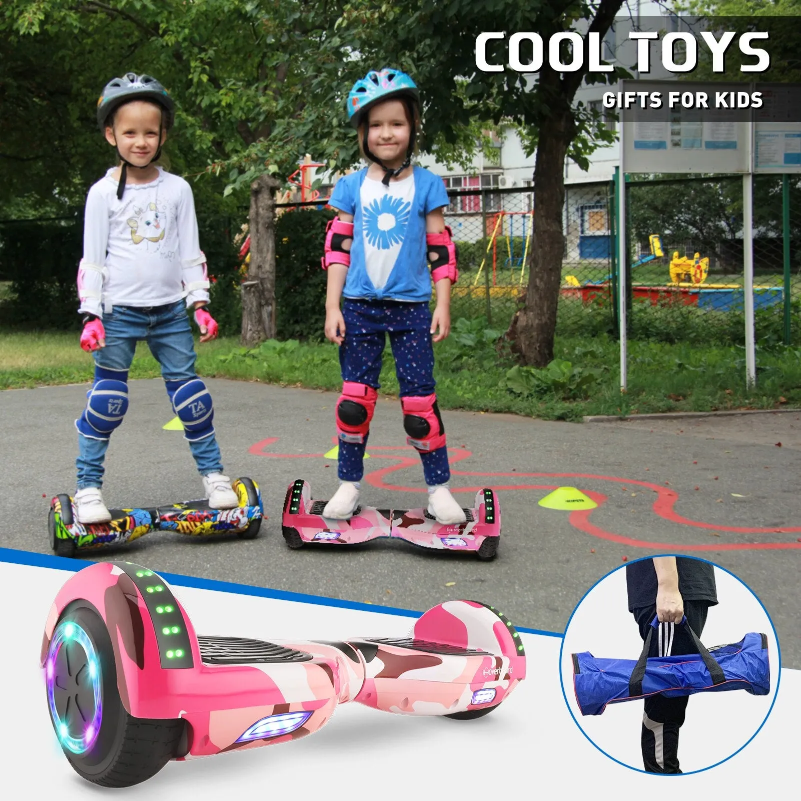 Electric iScooter Hoverboard Skateboard With LED Two Wheels