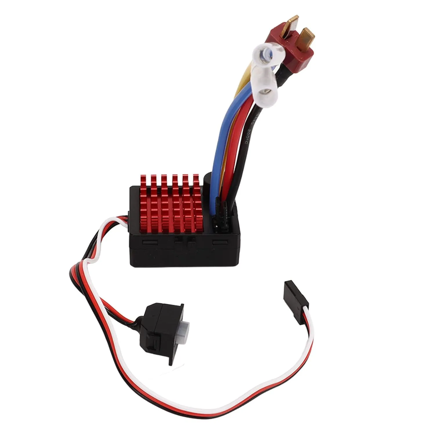 Electronic Speed Controller, ESC Controller Waterproof RC car Truck RC Ship 540 550 Motor Majatou RC car Brush ESC, 3 Modes 60A Black red Voltage AJL stature yolk maw uncharted disprove 6860 RTR 