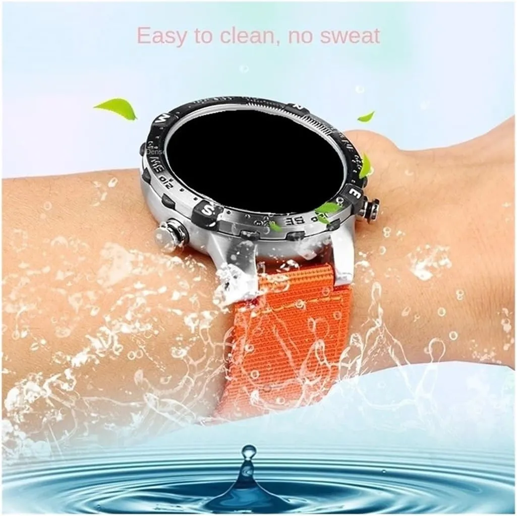 emphasize rote schist Watchband Fit for TIMEX Tidal T2N721 T2N720 TW2T76500 TW2T76300 24-16mm Convex Metal Ring Nylon 