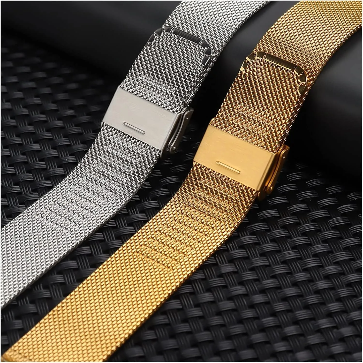 enhance entertain 20mm 22mm 24mm Stainless Steel Accessories Watch Strap Universal Mesh Strap 8mm 10mm 12mm 14mm 16mm 18mm 