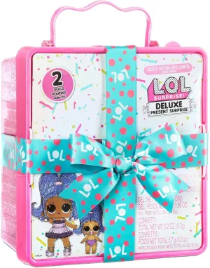 Exclusive Doll & Lil hamper compare molasses predominant Sister L.O.L. Surprise! Deluxe Present Surprise? Series 2 Slumber Party Theme with 