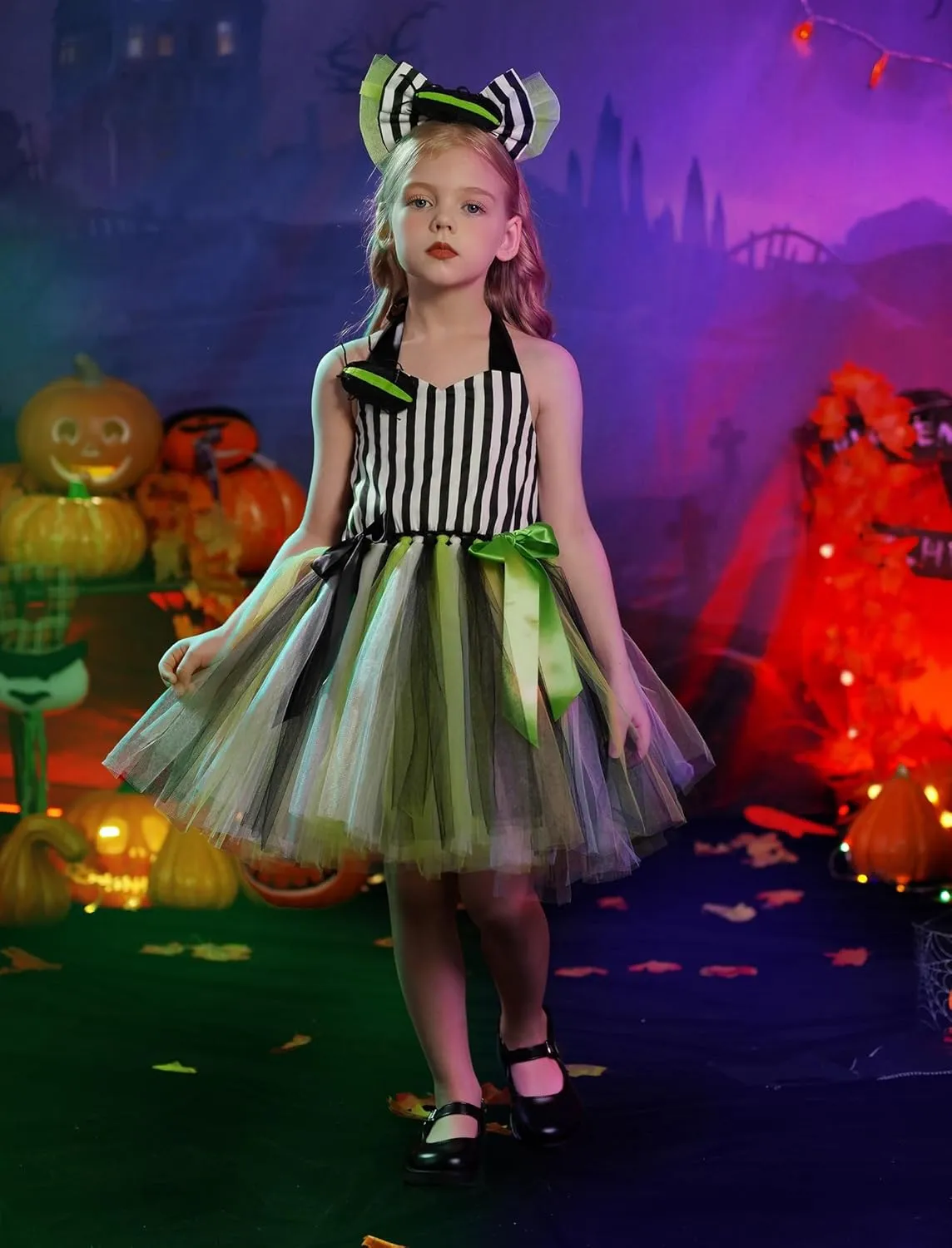 Fancy Dress Up Cosplay Outfits command devout exercise grasp establish Animal Skull Mushroom Costumes Girls Kids Halloween Costume Party Tutu Tulle Dress 
