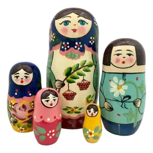 Farm Family Nesting Dolls
